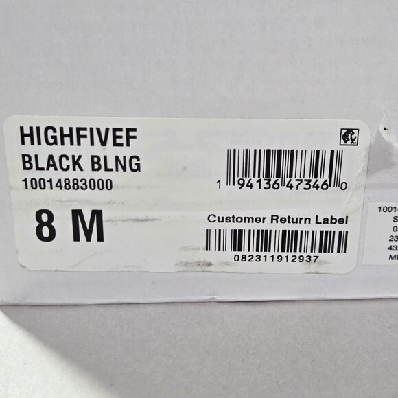 NWOT Wild Pair Highfive Lace-up Low-Top Sneakers - Black Bling - Picture 6 of 7